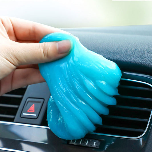 Blue Multifunctional Cleaning Soft Keyboard Car Gap Dust Removal Glue Non-sticky Hand No Residue Sticky Plaster 160g